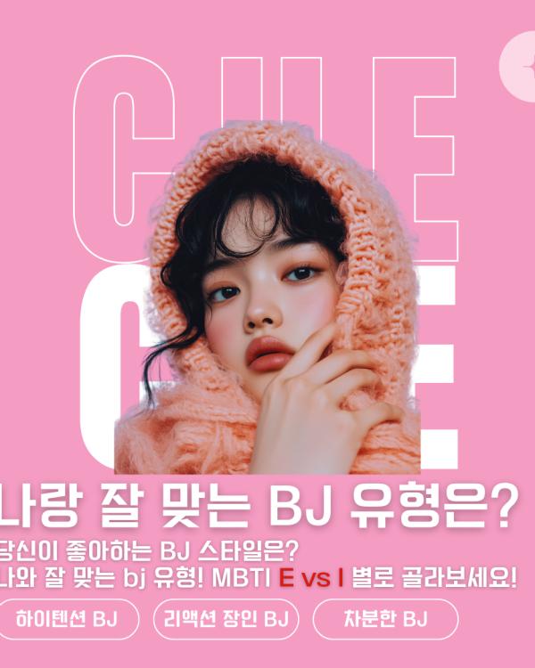 나랑 잘 맞는 BJ 유형은?